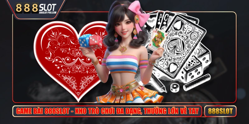 Game Bài 888SLOT - Kho Trò Chơi Đa Dạng, Thưởng Lớn Về Tay
