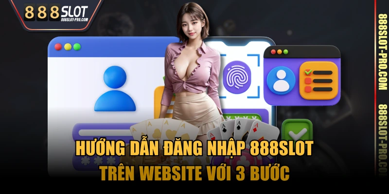 Hướng dẫn đăng nhập 888SLOT trên website với 3 bước